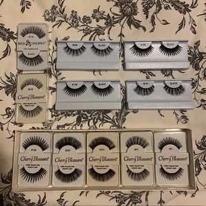 NEW✨Cherry Blossom/Red Cherry False Lashes